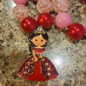 Elena of Avalor Girls bubblegum necklace
